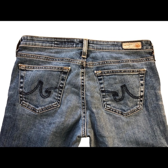 AG Adriano Goldschmied “The Colette” Slim Boot Jean 27X31 Stretch Med Wash - Picture 5 of 8